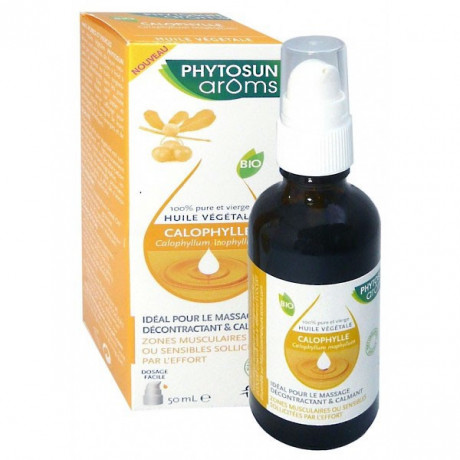 Phytosun Arôms Huile Végétale Calophylle Bio 50ml