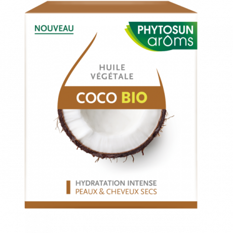 Phytosun Arôms Huile végétale de coco Bio 100ml Phytosun Arôms Huile végétale de coco Bio 100ml