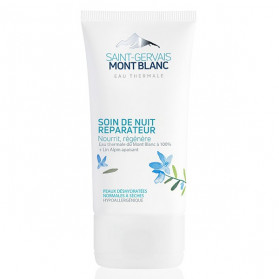 Saint Gervais Mont Blanc Hydratation Visage Soin de Nuit Réparateur 40ml