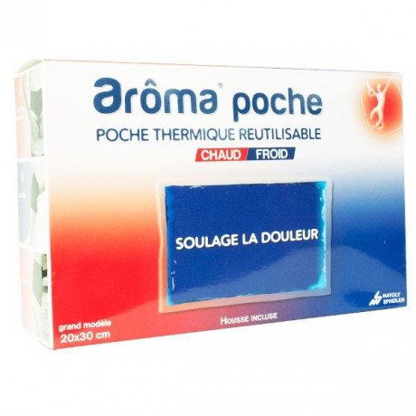 Arôma Poche Thermique Chaud Froid 21x30cm + Housse