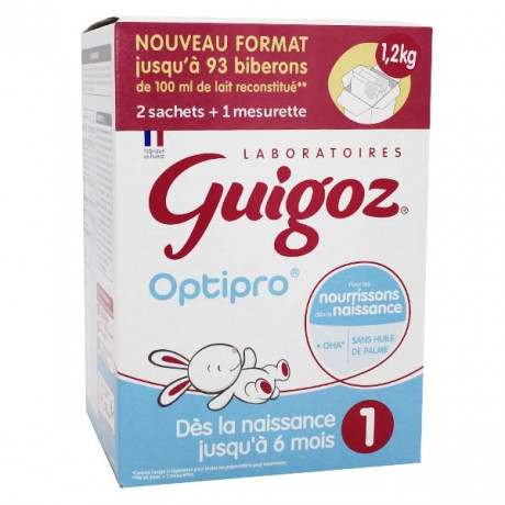 Guigoz Optipro Lait 1er Âge 1,2kg