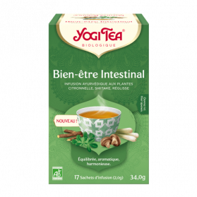 Yogi Tea Bien-être intestinal 17 infusettes