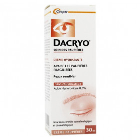 Dacryo Crème Hydratante pour Paupières sensibles 30 ml