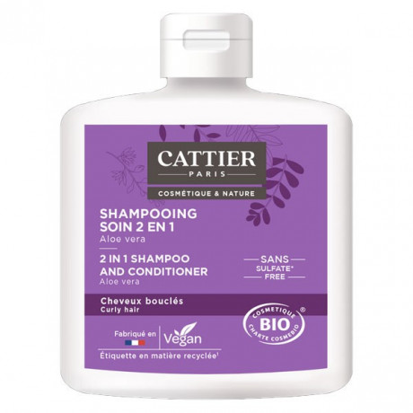 Cattier Shampooing Soin 2 en 1 Cheveux Bouclés Bio 250ml Cattier Shampooing Soin 2 en 1 Cheveux Bouclés Bio 250ml