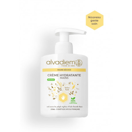 Alvadiem Crème Hydratante Mains 275ml Alvadiem Crème Hydratante Mains 275ml
