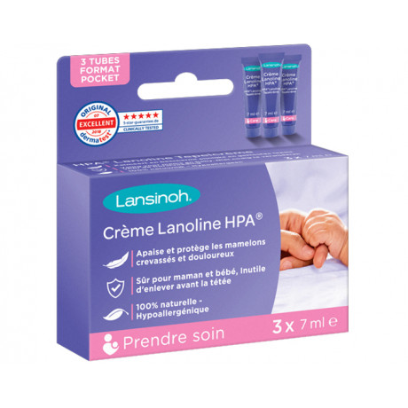 Lansinoh Crème Lanoline HPA 3x7ml Lansinoh Crème Lanoline HPA 3x7ml