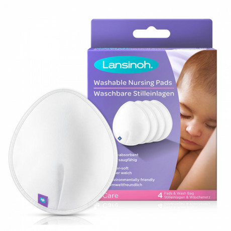 Lansinoh coussinet d'allaitement lavable X4 Lansinoh coussinet d'allaitement lavable X4