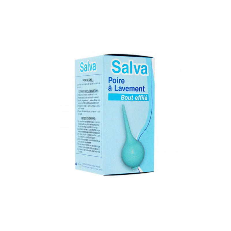 Poire à Lavement, Bout Effilé - Salva, 30 ml - Salva