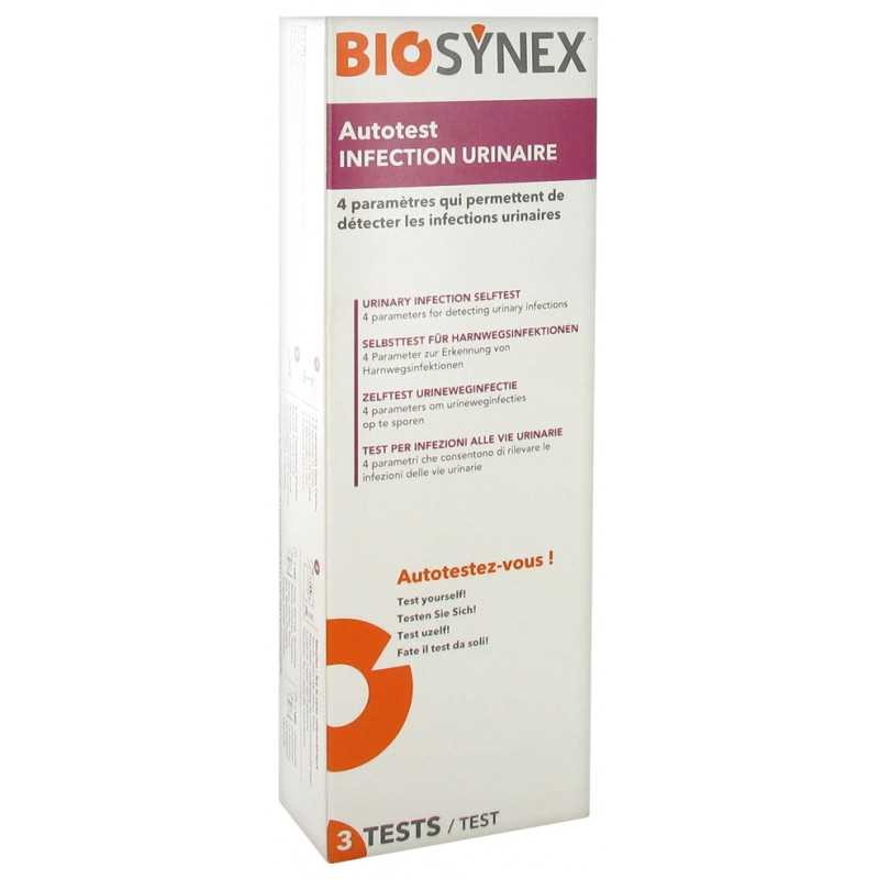 Exacto 3 Tests Infections Urinaires - 38759 - Biosynex