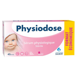 Physiodose sérum physiologique stérile 40 de 5ml