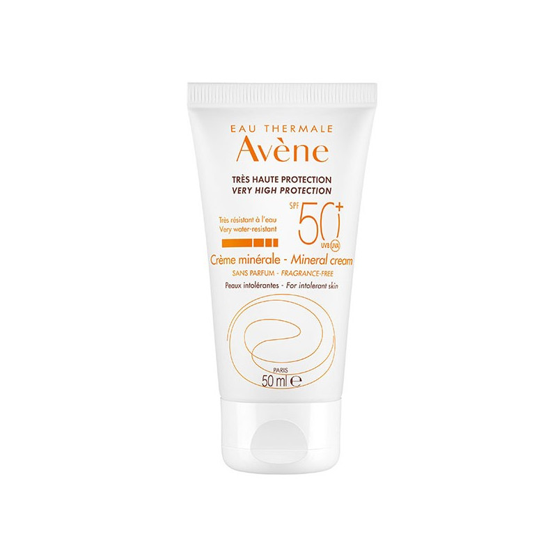 Avène Haute Protection Solaire Crème Minérale SPF50+ sans filtre