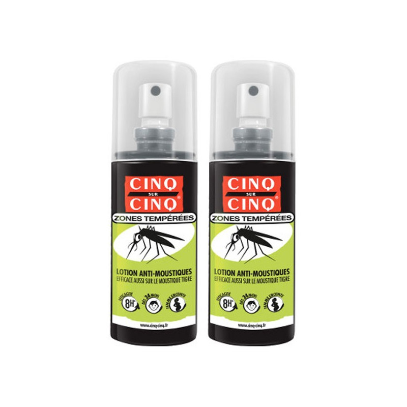 Protection anti-moustique CINQ SUR CINQ