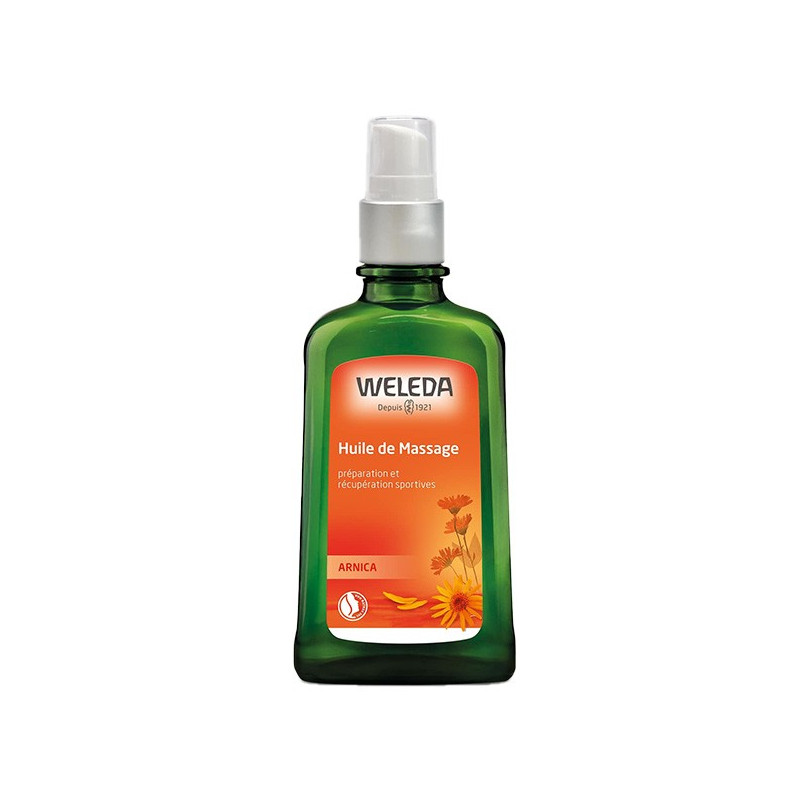 Weleda Huile de Massage à l'Arnica avec Pompe 100 ml - 27763 