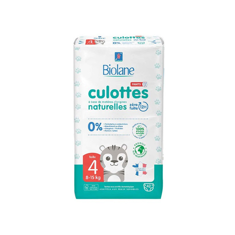 BIOLANE - Couche Taille 2 - (3-6 kg) - Peaux Sensibles - Ultra