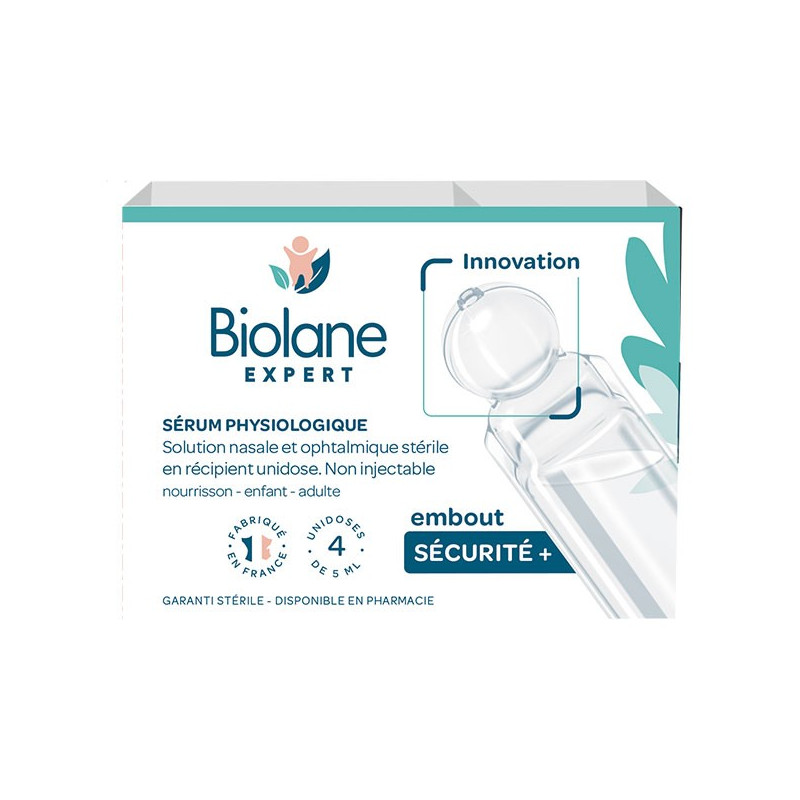 Biolane Expert Serum Physiologique Bebe 20x5ml 20 unidoses de 5ml - Easypara