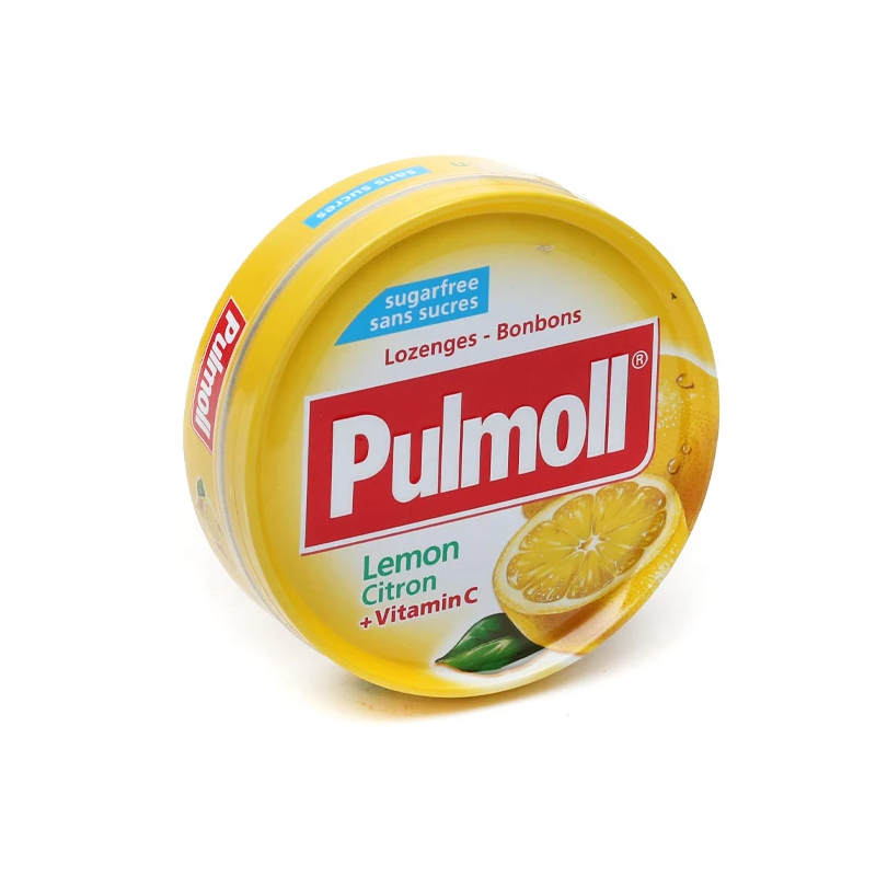 Pulmoll citron pastilles sans sucres 45g