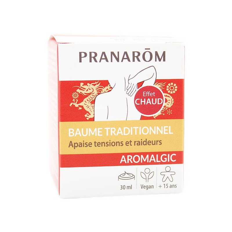 Pranarôm Aromalgic Baume Traditionnel Chauffant