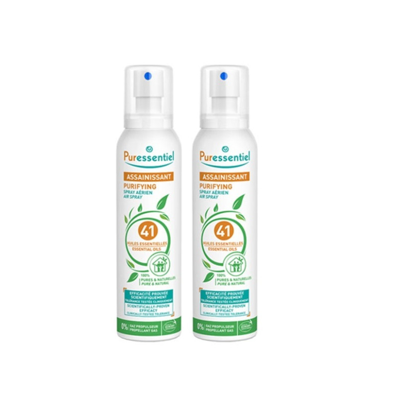 Puressentiel Spray Assainissant aux 41 Huiles Essentielles duo 2x200ml