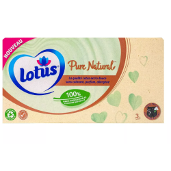 Lotus Pure Natural Boîte 80...