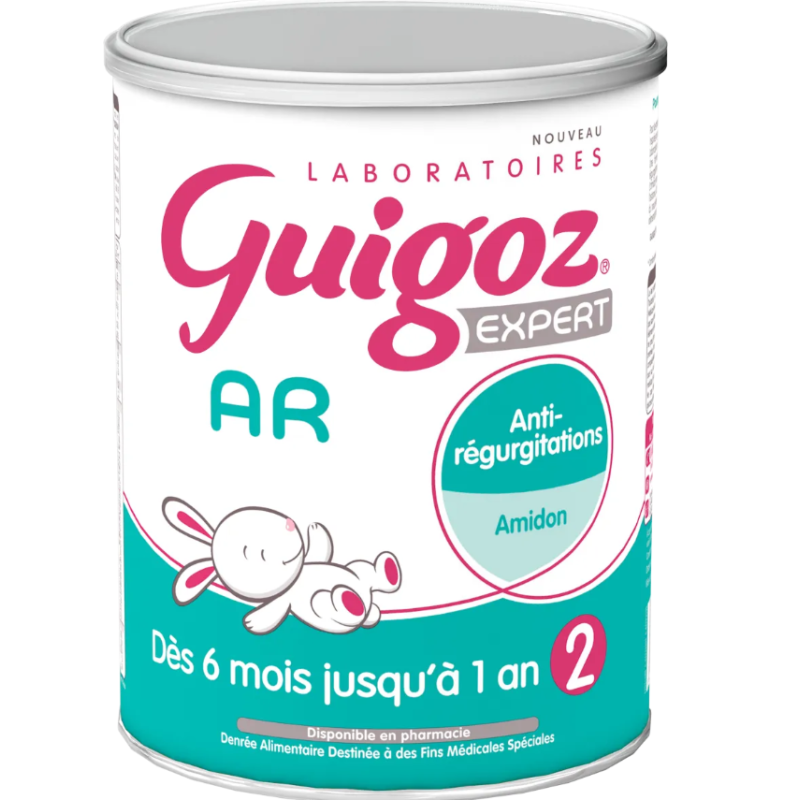 Guigoz Expert Lait AR 2ème Âge Anti-Régurgitations Amidon De 6