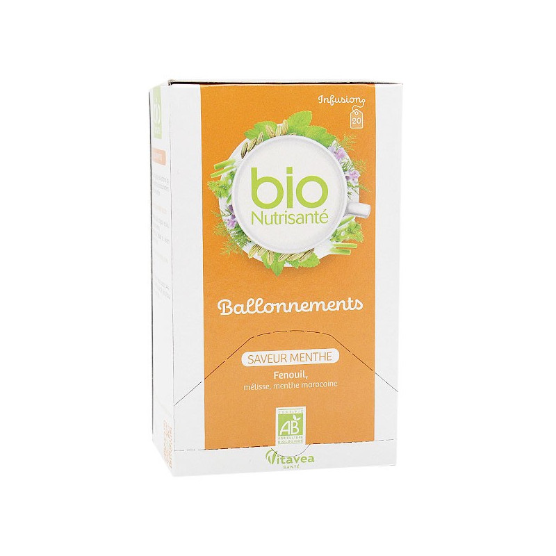 Medecines Douces: NUTRISANTE INFUS BIO Tisane TRANSIT 20SACHETS