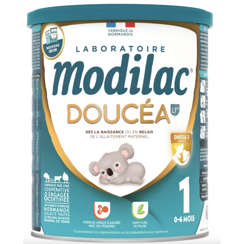 DOUCEA - Lait en Poudre 1er Âge - De 0 à 6 mois, 820g