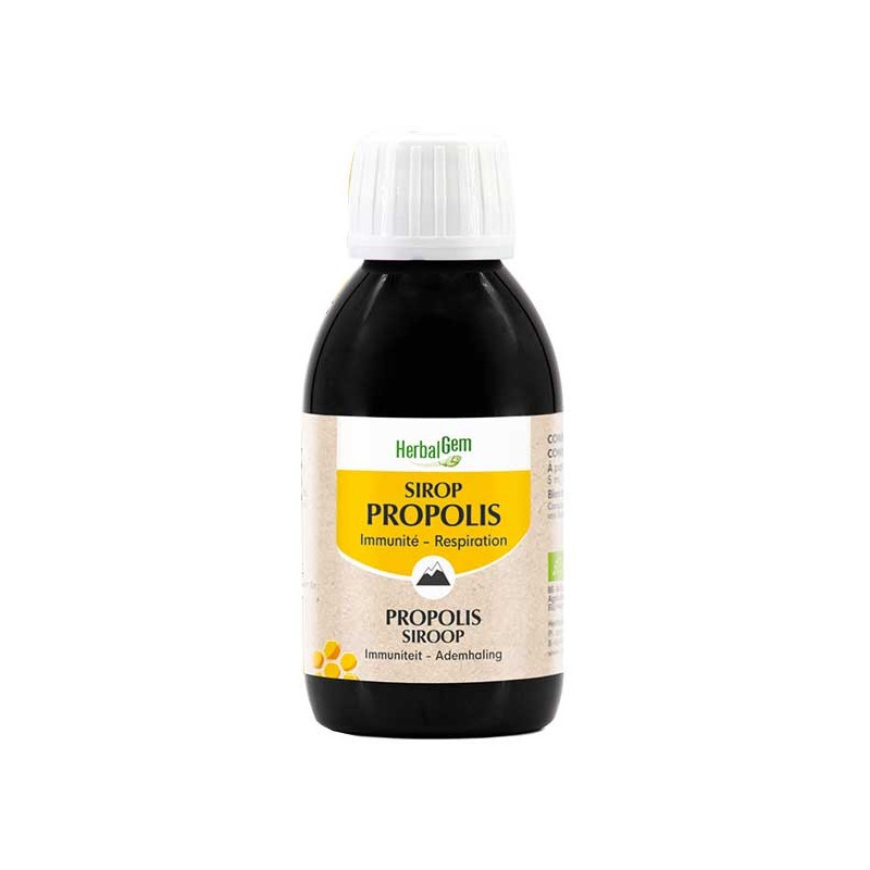 Sirop de propolis verte et miel de Manuka bio - 150ml