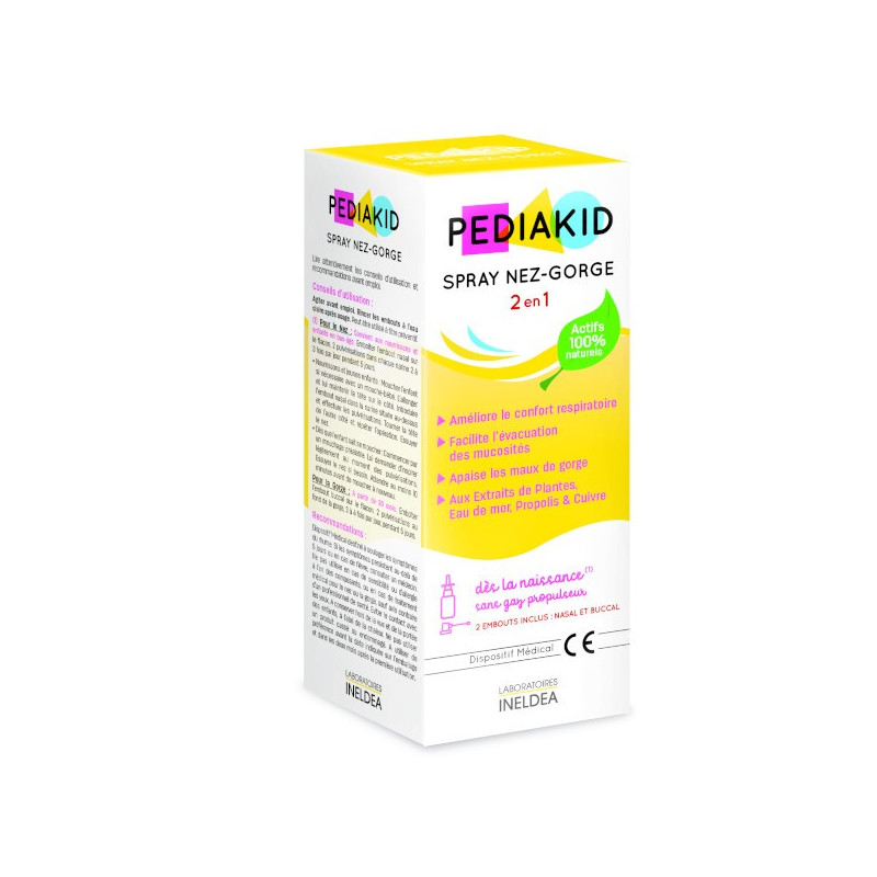 Pediakid Spray Nez - Gorge 20 ml - 32986 - Pediakid Spray