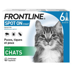 FRONTLINE SPRAY ANTIPARASITAIRE 250 ML - Anti-puces · Anti-tiques -  Pharmacie de Steinfort
