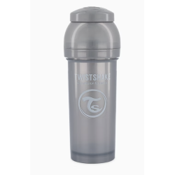 Biberon anti-colique Twistshake - Gris - 330ml