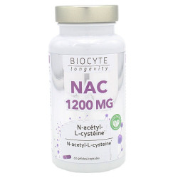 Biocyte NAC 1200mg 60 gélules