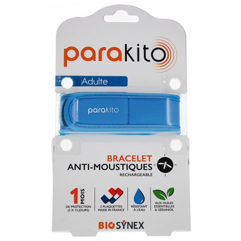 Parakito Plaquette de recharge pour bracelet anti moustique