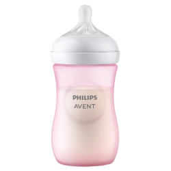 Biberon avent natural rose