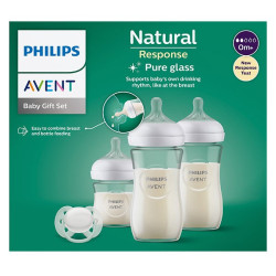 AVENT BIBERON NATURAL RESPONSE 260ML BLEU