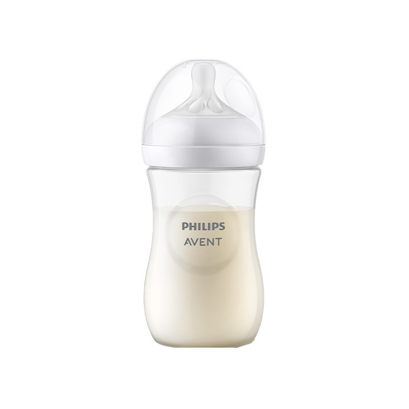 AVENT BIBERON NATURAL Response 0 Mois et + Biberon en Verre 