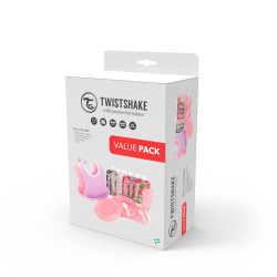 TWISTSHAKE Lot de 8 Pochettes Alimentaires Réutilisables pour Bébé