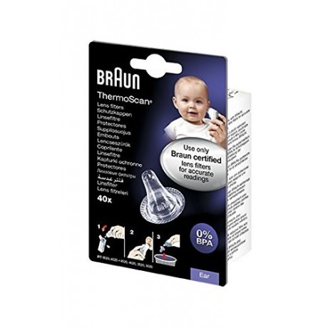 Braun LF40EULA01 Embouts jetables pour thermomètres auriculaires Braun