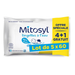 Mitosyl Lingettes à l'eau,...