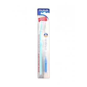 Inava Brosse à Dents Chirurgicale 15/100 + 1 Brossette Mono Compact Offerte