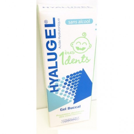 Hyalugel gel buccal 1ères dents sans alcool 20ml Hyalugel gel buccal 1ères dents sans alcool 20ml