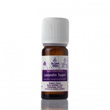 DE SAINT HILAIRE Huile Essentielle de Lavandin Super BIO 10ml DE SAINT HILAIRE Huile Essentielle de Lavandin Super BIO 10ml
