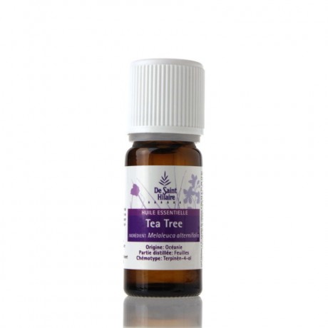 DE SAINT HILAIRE Huile Essentielle de TEA TREE Bio 10ml DE SAINT HILAIRE Huile Essentielle de TEA TREE Bio 10ml