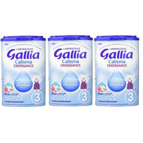 Gallia Calisma Croissance Lot de 3x800g