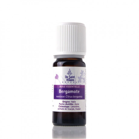 DE SAINT HILAIRE Huile Essentielle de BERGAMOTE bio 10ml DE SAINT HILAIRE Huile Essentielle de BERGAMOTE bio 10ml