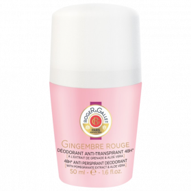 ROGER & GALLET - GINGEMBRE ROUGE – Déodorant Anti-Transpirant 48h, 50ml