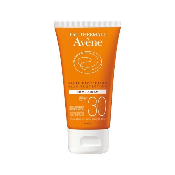 Avène crème solaire visage peaux sensibles et sèches spf 30 50ml