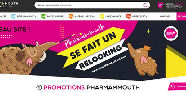 Les services du site internet Pharmammouth